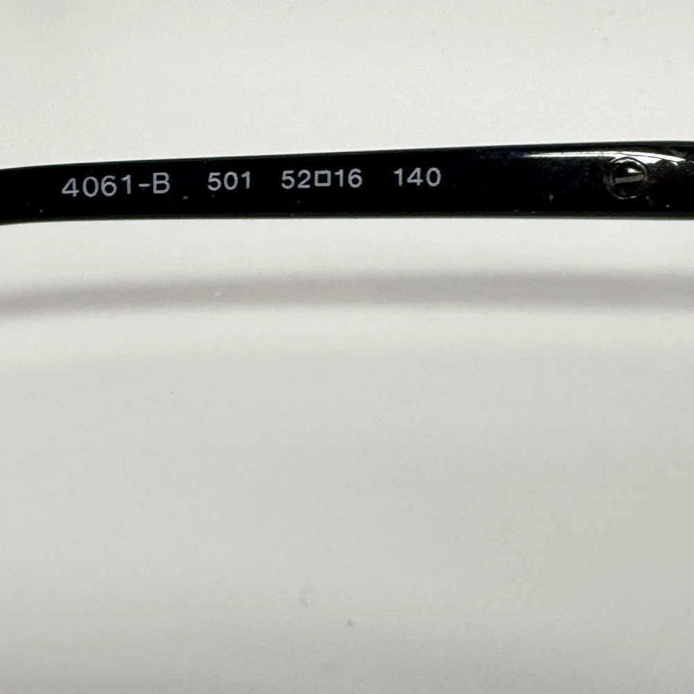Bvlgari 4061-B 501 Black Silver Crystal Eyeglasses Frames 52-16-140‎ Italy 22116